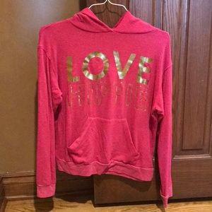 Peace Love World Pullover comfy sweatshirt